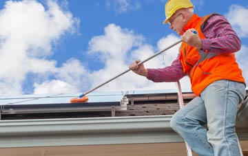 Pitts soft wash roof cleaning